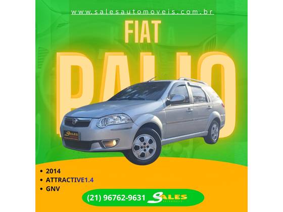 FIAT PALIO 1.4 MPI ATTRACTIVE WEEKEND 8V FLEX 4P MANUAL